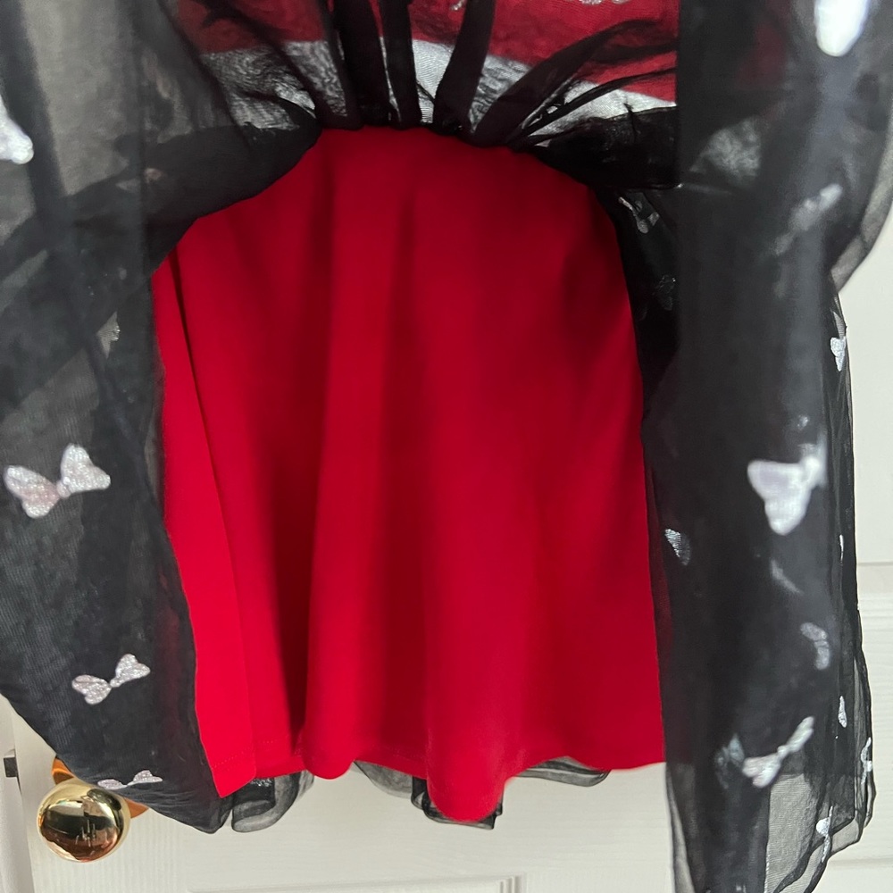 Disney Minnie Mouse dress with attached hood with ears. - Picture 8 of 8